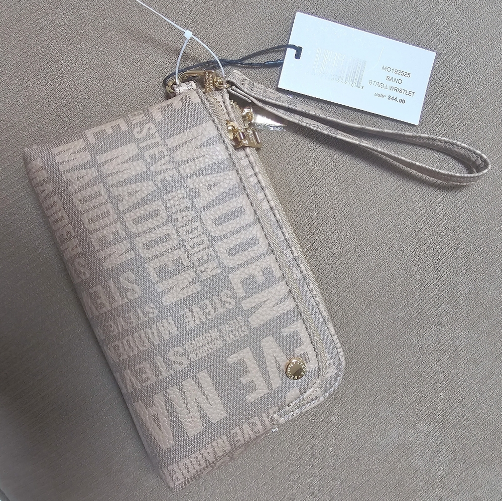 Steve Madden Logo Wristlet Clutch